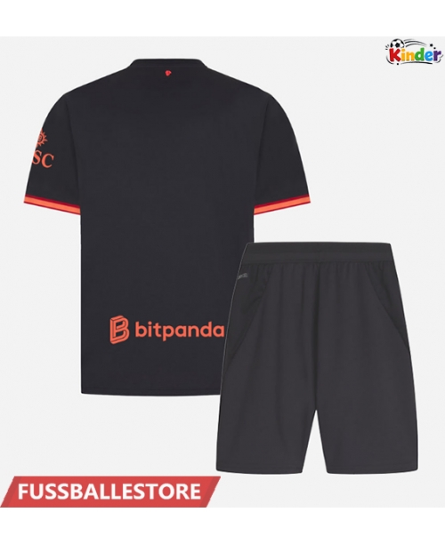Günstige AC Milan 3rd trikot Kinder 2026-27 Kurzarm (+ Kurze Hosen)